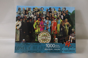 未開封 未組立 即決 ジグソーパズル 1000ピース THE BEATLES ロンリー ハーツ LONELY HEARTS ビートルズ AQUARIUS 希少 レア