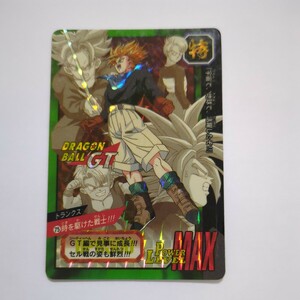 ドラゴンボール 　カードダス　特別弾 　NO.75 トランクス　時を駆けた戦士!!!　BANDAI DRAGON BALL バンダイ