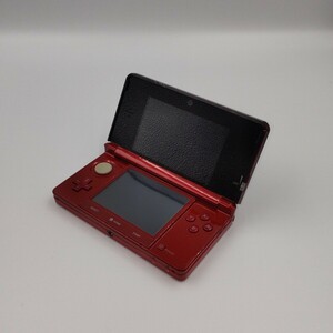 ★1円〜【動作確認済み】Nintendo 任天堂 ３ＤＳフレアレッド本体 