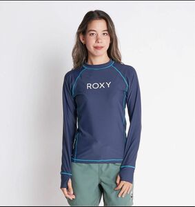 ROXY ロキシー 長袖 ロングスリーブ ラッシュガード L 新品　UVカット　紫外線対策