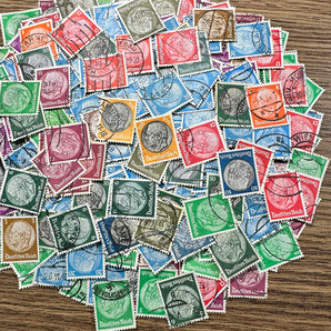 【ドイツ（ナチスドイツ）】1932年～ヒンデンブルクメダリオンシリーズ使用済み切手300枚大量まとめてロット！お買い得！！(gw_i8kXDpY)の画像8