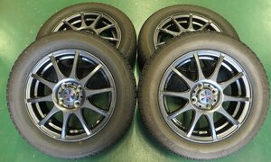 フィット 中古スタッドレスセット 15インチ オートバックスブランド ICE ESPORTE 185/60R15 アクア スイフト アイスエスポルテ BS製