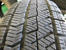 バリ山 ヤリス ブリヂストン VRX2 175/70R14 スタッドレス アクア フィット GK3 BRIDGESTONE BLIZZAK_画像3