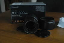 売り切り！　LUMIX G VARIO 100-300mm/F4.0-5.6 Ⅱ POWER O.I.S (H-FSA100300) 　ほぼ新同品_画像4