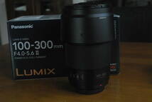 売り切り！　LUMIX G VARIO 100-300mm/F4.0-5.6 Ⅱ POWER O.I.S (H-FSA100300) 　ほぼ新同品_画像6