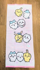 □★　ちいかわ　フェイスタオル　なかよくいっしょ　ハチワレ　ウサギ　猫　うさぎ