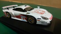 ☆美品 ☆未展示 ★ミニチャンプス 1/43 Porsche 911 GT1 British GT Championship 1997 #7 400 996807_画像7
