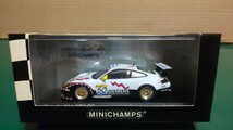 ☆ミニチャンプス PMA 1/43 ポルシェ911 GT3 RS 24h Spa-Francorchamps 2003 Winners #50 400 036950_画像1