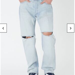 LEVI'S PRIDE collection 501 '93 ジーンズ ライトインディゴ DESTRUCTED W36 L32