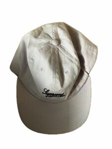 supreme シュプリーム　cap キャップ　帽子　ライトパープル　アメリカ製　フリーサイズ