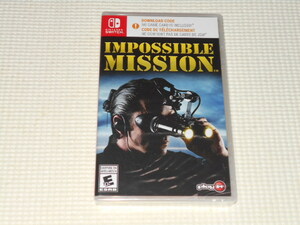 SWITCH*IMPOSSIBLE MISSION иностранная версия DOWNLOAD( игра машина корпус. счет . Япония когда, за границей. счет . получение пожалуйста )* новый товар нераспечатанный 