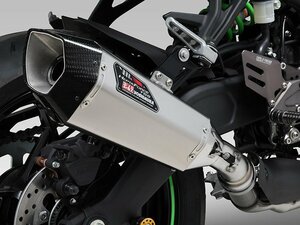 ヨシムラ Ninja ZX-4R SE/RR(23) Slip-On HEPTA FORCE TSS サイクロン マフラー SSF(サテンフィニッシュカバー)/110-248-L23G0