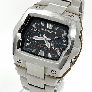 レア CASIO G-SHOCK 腕時計 アナデジ デイデイト G-011D メタルバンド シルバー 銀 カシオ Gショック Y613