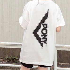 PONYバックロゴ半袖Tシャツ