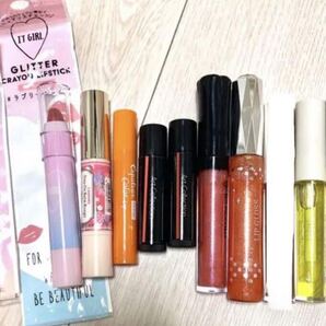 オレンジ・イエロー系リップ、リップグロス 8点セット グロス 口紅 コスメ リップグロス リップ