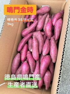 ◯●鳴門金時●◯ 3Sサイズ 3kg ●◯徳島県鳴門産さつまいも○●