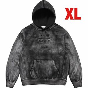 Supreme x MM6 Maison Margiela Foil Box Logo Hooded Sweatshirt