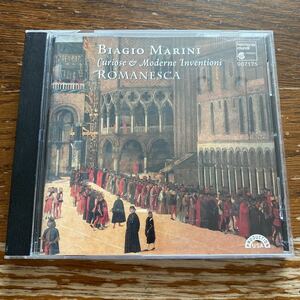 中古CD ビアージョ マリーニ BIAGIO MARINI CURIOSE & MODERNE INVENTIONI ROMANESCA ANDREW MANZEロマネスカ アンドルー マンゼ