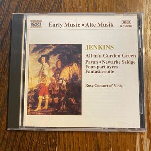 中古CD ジョン ジェンキンス ファンタジア あたりいちめん緑の庭で JENKINS All in a Garden Green NAXOS 