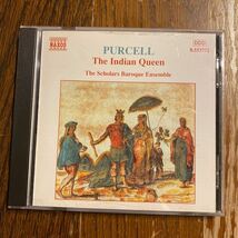 中古CD ヘンリー パーセル 歌劇 インドの女王 スコラーズ・バロック・アンサンブル PURCELL The Indian Queen NAXOS _画像1