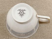 Noritake China カップ ソーサー ペアセット 2客 ティーカップ ノリタケ チャイナ 皿 直径約15㎝ コップ 直径約9㎝_画像5