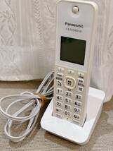 美品 Panasonic パーソナルファックス KX-PD205DL 子機 電話機 おたっくす FAX ホワイト パナソニック 固定電話_画像6