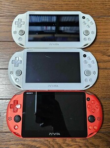 SONY PS Vita PCH 2000 3台 限定 まとめ売り ジャンク