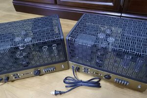 米国　Heathkit　W5M　6L6GB-PP　真空管式　モノラルアンプ　Vintage Parts使用　2台セット