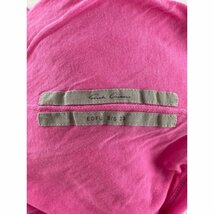 1円 Rick Owens リックオウエンス 23SS ピンク ドレープディテールTシャツ トップス XS ピンク メンズ_画像3