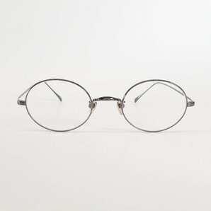 【美品】MASUNAGA 増永眼鏡 GMS-196T オーバル メガネフレーム 眼鏡 46□21-150の画像2