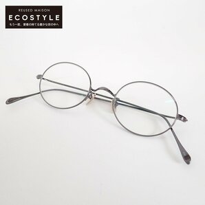 【美品】MASUNAGA 増永眼鏡 GMS-196T オーバル メガネフレーム 眼鏡 46□21-150の画像1