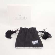 TROLLBEADS トロールビーズ ガラス13点/天然石1点/パール1点/SV3点/スペーサー2点/クラスプ1点/チェーン2点/パールネックレス 計24点セット_画像10