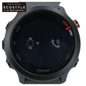 【1円/美品】 GARMIN ガーミン グレー ForeAthlete 55 ランニングウォッチ 010-02562-43 腕時計