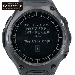 【1円/美品】 CASIO カシオ ブラック Smart Outdoor Watch WSD-F10 スマートウォッチ 腕時計