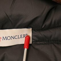 国内正規/ MONCLER モンクレール B20939453400 98124 TRICOT CARDIGAN ニット/ナイロン 切替 ダウンジャケット S グレー レディース_画像10