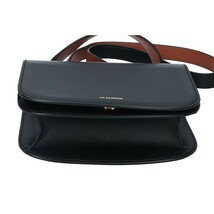 美品 JIL SANDER ジルサンダー 2022年製 J07WG0014 P4848 001 HALO SM クロスボディバッグ / ショルダーバッグ Black_画像6