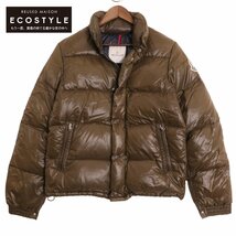 MONCLER モンクレール カーキ エベレスト ダウンジャケット カーキ 1 ジャケット ナイロン メンズ 中古_画像1