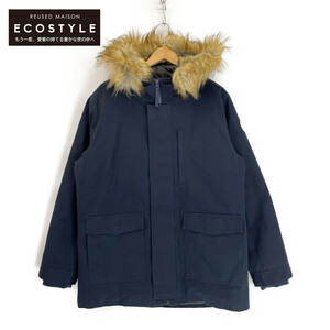 Schoffel ショッフェル ネイビー 5022811 ファーフード 3レイヤーダウンジャケット ネイビー XL ジャケット ポリエステル メンズ 中古