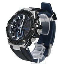 美品/ G-SHOCK ジーショック GST-B100XA-1AJF G-STEEL スマートフォンリンク タフソーラー 腕時計 ブラック メンズ_画像4