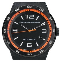 Porsche Design ポルシェデザイン 6310.41 Flat Six Automatic フラットシックス 自動巻き 腕時計 ブラック メンズ_画像2