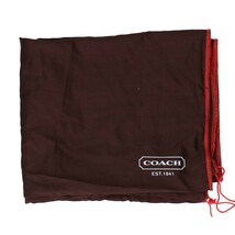 COACH コーチ 5445 オールレザー 2WAYショルダー ボストンバッグ ブラック メンズ_画像8