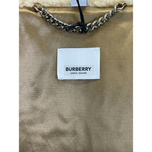 新品同様/国内正規 BURBERRY バーバリー 8060694 シープシャーリング ボア ダブルブレスト コート M ベージュ メンズ_画像6