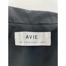 1円 AVIE アビィ 4221-090001 ブラック Aラインショートコート コート 38 ブラック レディース_画像4