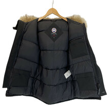 CANADA GOOSE カナダグース 3438JM ジャスパー ※グリフィン ブラック S コート ポリエステル メンズ 中古_画像4