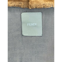 美品/ FENDI フェンディ ミンクファー ジャケット 40 ブラウン レディース_画像6