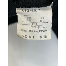 adidas アディダス 80～90年代 デサント製 オリジナルス ブラック×ホワイト トラックジャケット M ネイビー メンズ_画像6