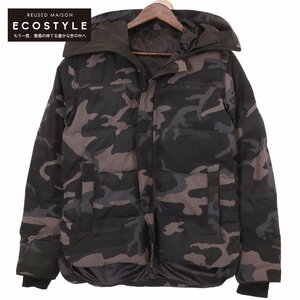 CANADA GOOSE カナダグース 3804MB カモフラ マクミランパーカー ダウンジャケット XS ブラック グレー メンズ