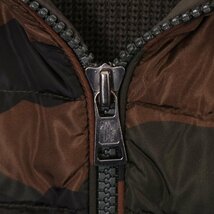 MONCLER モンクレール 16年 国内正規 エストネーション別注 カモフラ柄 トリコ カーディガン ニット切り替えダウン S メンズ_画像7