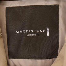 MACKINTOSH LONDON マッキントッシュロンドン DUNKELD ML ライナー付撥水 ステンカラー コート 40 ベージュ メンズ_画像6