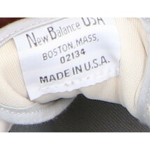 NEW BALANCE ニューバランス M990GR1 MADE IN USA スエード/メッシュ スニーカー シューズ US7 グレー メンズ_画像8